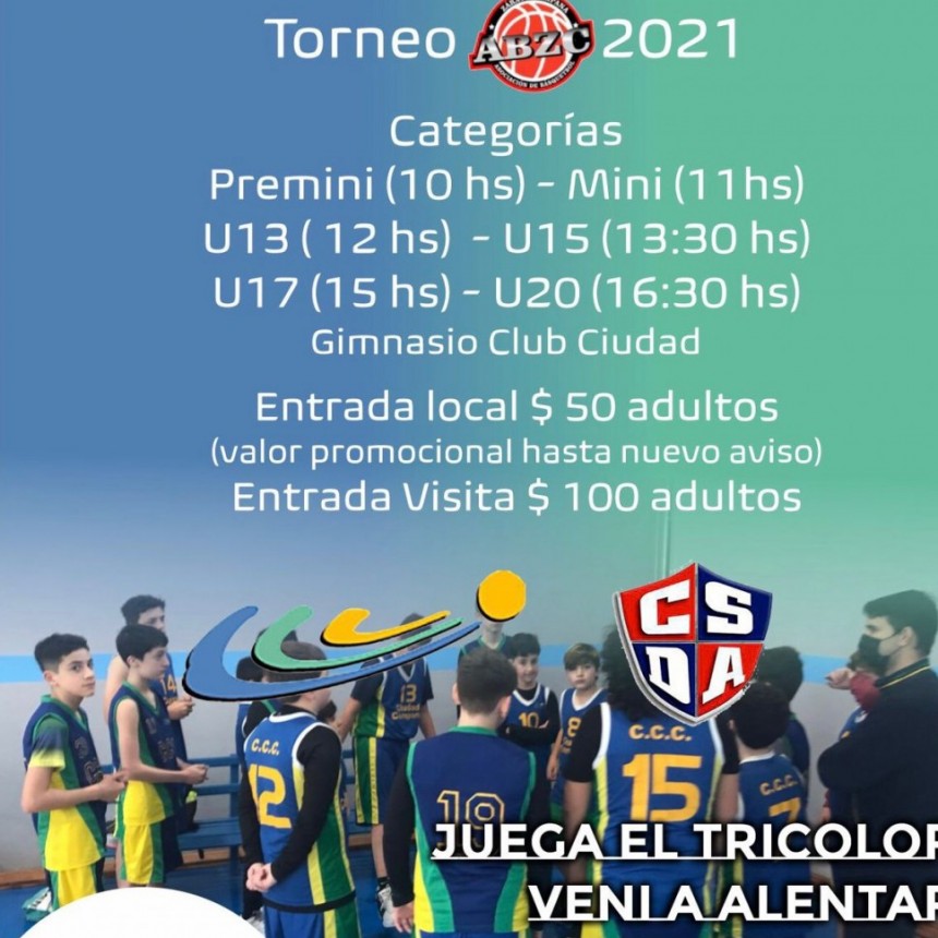 El Club Ciudad juega la tira de formativas como local