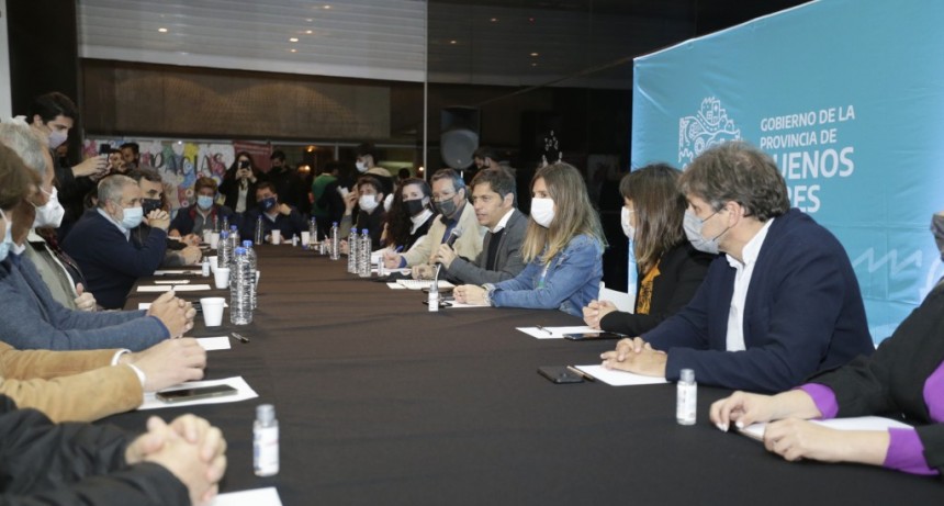 MAR DEL PLATA : Kicillof se reunió con empresarios del turismo y el espectáculo 