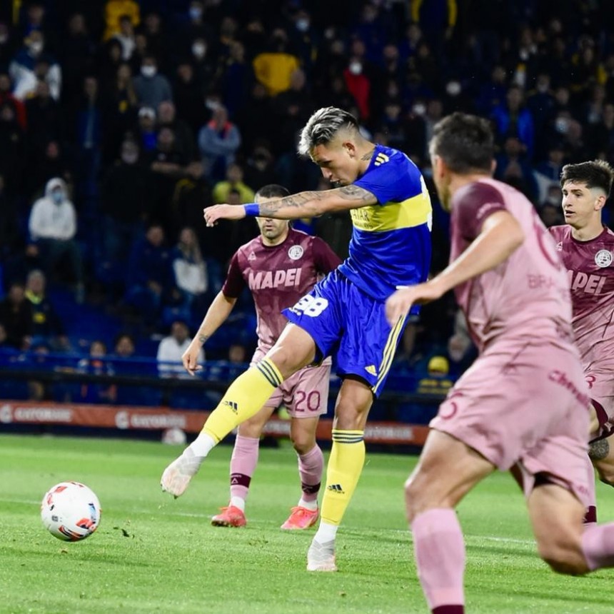 Con un fútbol de alto vuelo Boca Juniors derrotó a Lanús 4 a 2