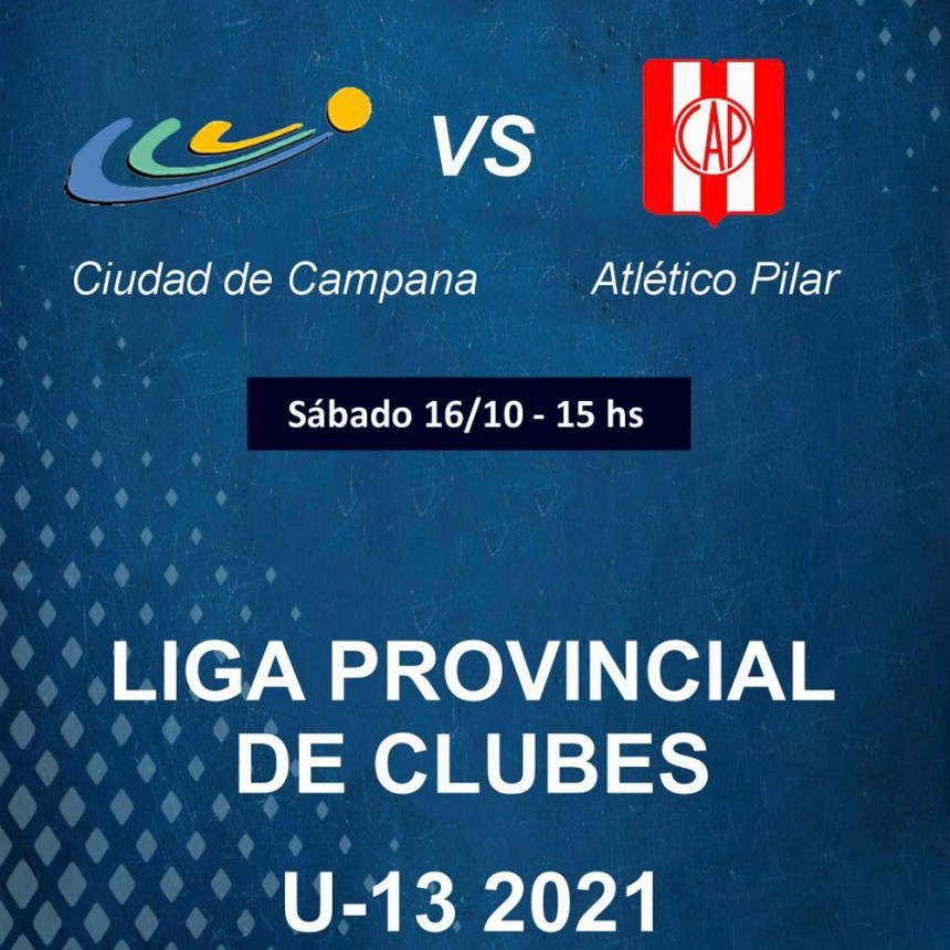 Liga Provincial de Clubes : juega Ciudad como local 