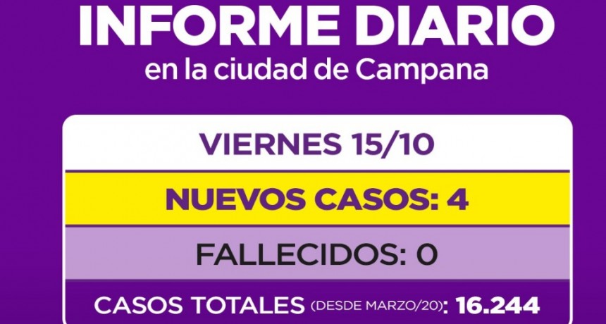 INFORME DE LA SECRETARIA DE SALUD DE LA MUNICIPALIDAD DE CAMPANA