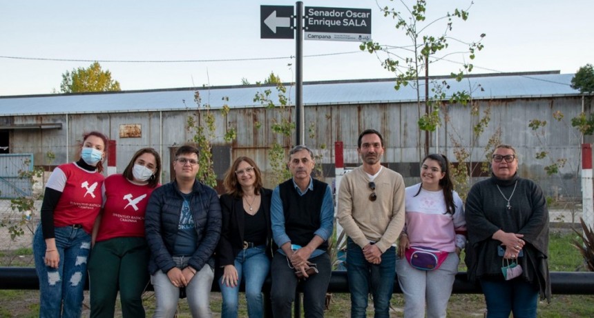 LA UCR LOCAL CELEBRA QUE EL NUEVO PASEO COSTANERO LLEVA EL NOMBRE DE SENADOR OSCAR ENRIQUE SALA