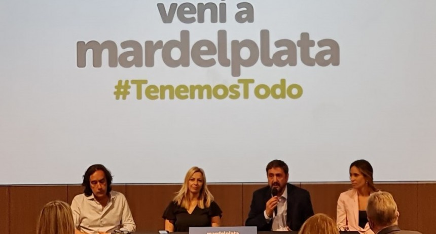 Temporada 21/22 Mar del Plata promocionó su oferta turística en CABA