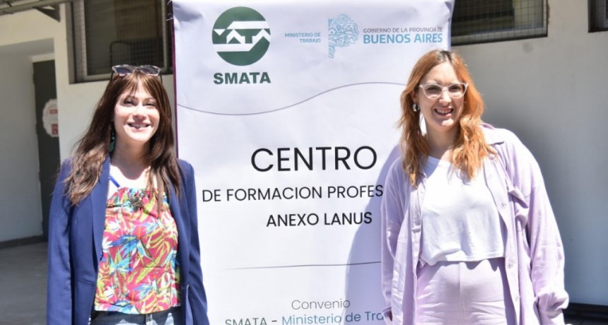 Soledad Alonso : El camino recorrido por la Escuela de Artes y Oficios Felipe Vallese es un ejemplo a seguir en términos de capacitación y de brindar oportunidades de empleabilidad