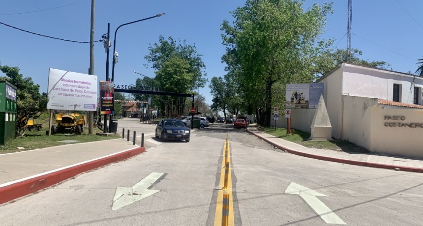 Recuerdan que el ingreso vehicular a la nueva Costanera es por Berutti 