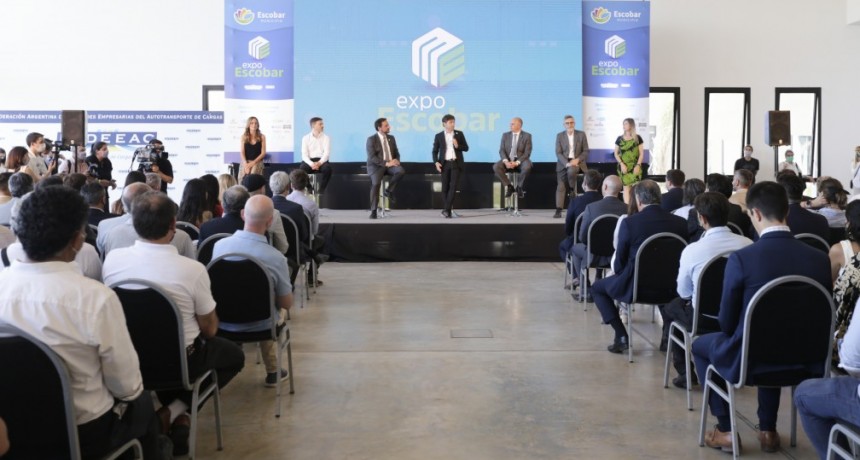 PRODUCCION :  Kicillof participó de la inauguración de Expo Escobar 