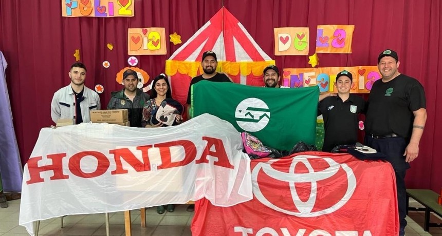 Voluntariado por la educación: Toyota, Honda y Smata se unieron una vez más por los más chicos