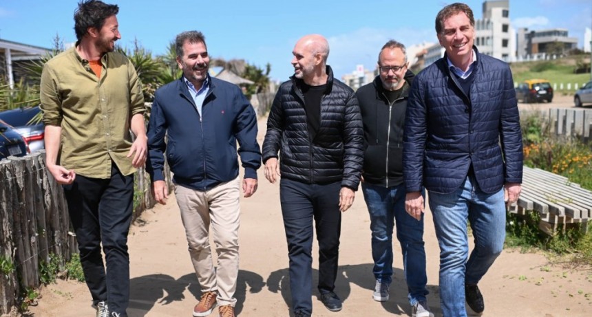 RODRÍGUEZ LARRETA Y SANTILLI CON RITONDO EN PINAMAR : NOS ESTAMOS PREPARANDO PARA GOBERNAR