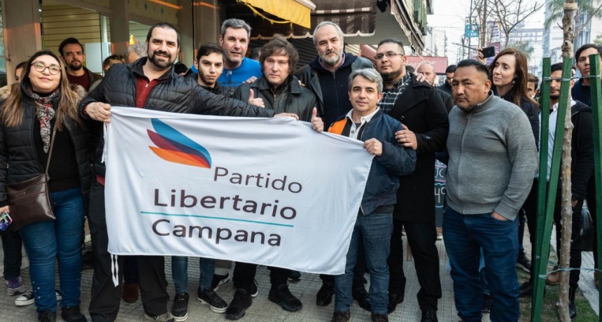 El Partido Libertario es una opción consolidada en Campana