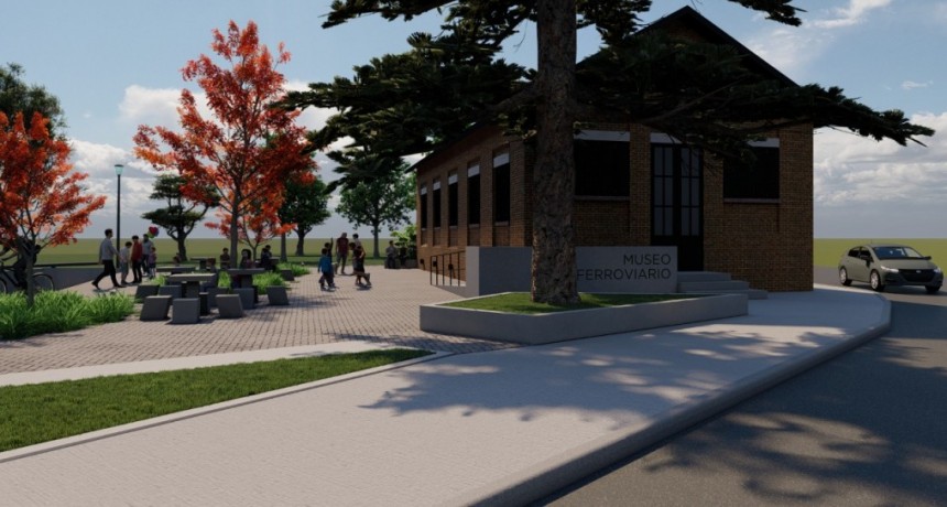 Nueva Costanera: el Municipio proyecta una plazoleta contigua al Museo Ferroviario