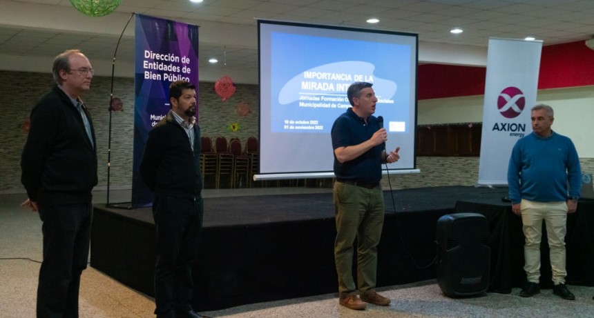 Gran convocatoria en la primera jornada de la capacitación para organizaciones sociales 