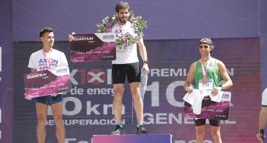 Ganadores Maratón Axion Energy 10º Aniversario en Caballeros