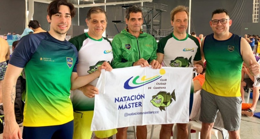 Nadadores del Club Ciudad participaron del Campeonato Argentino Master y Premaster