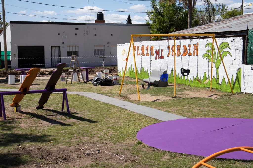 El Municipio sigue poniendo en valor las plazas de los barrios