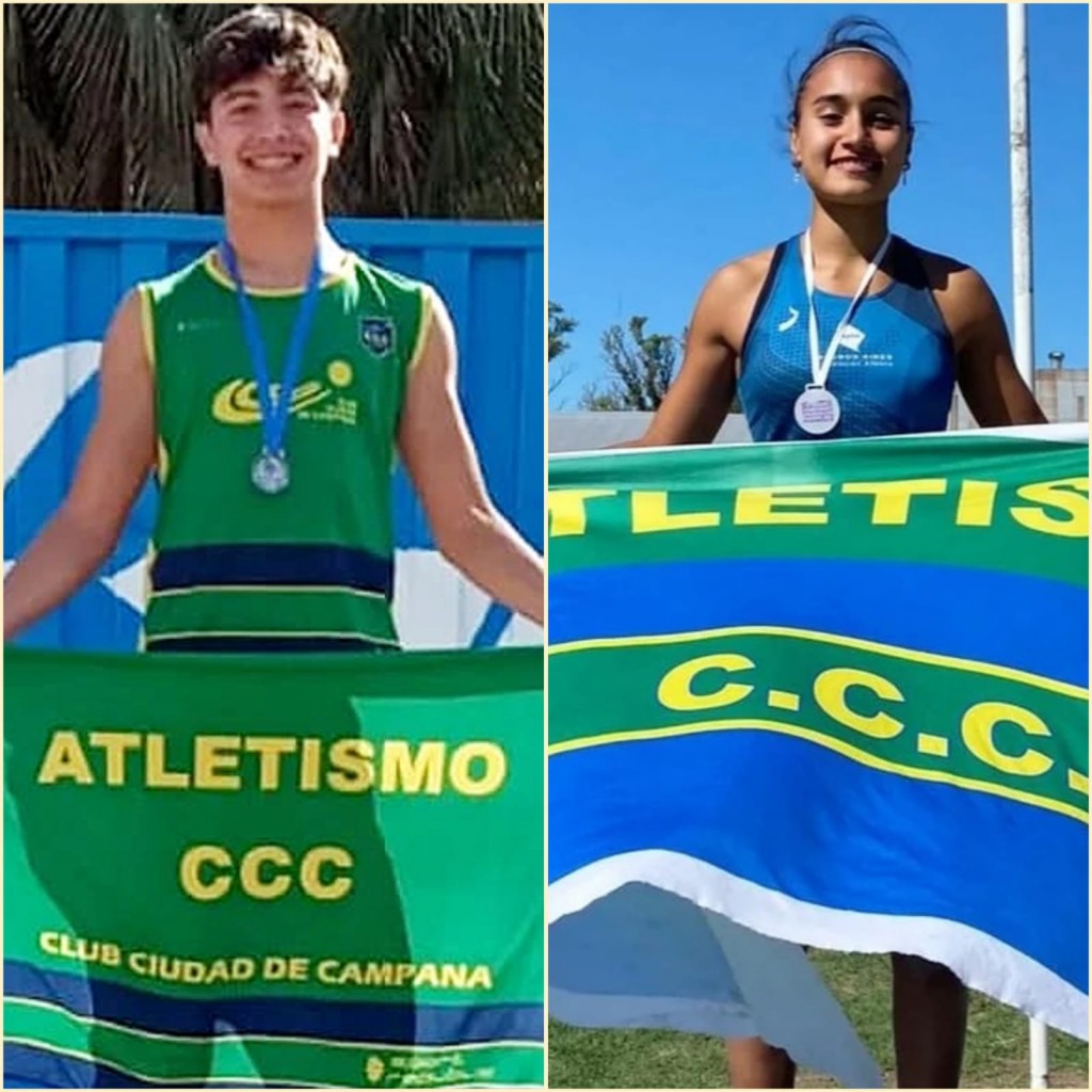 Dos atletas del Club Ciudad de Campana fueron convocados al Sudamericano U18