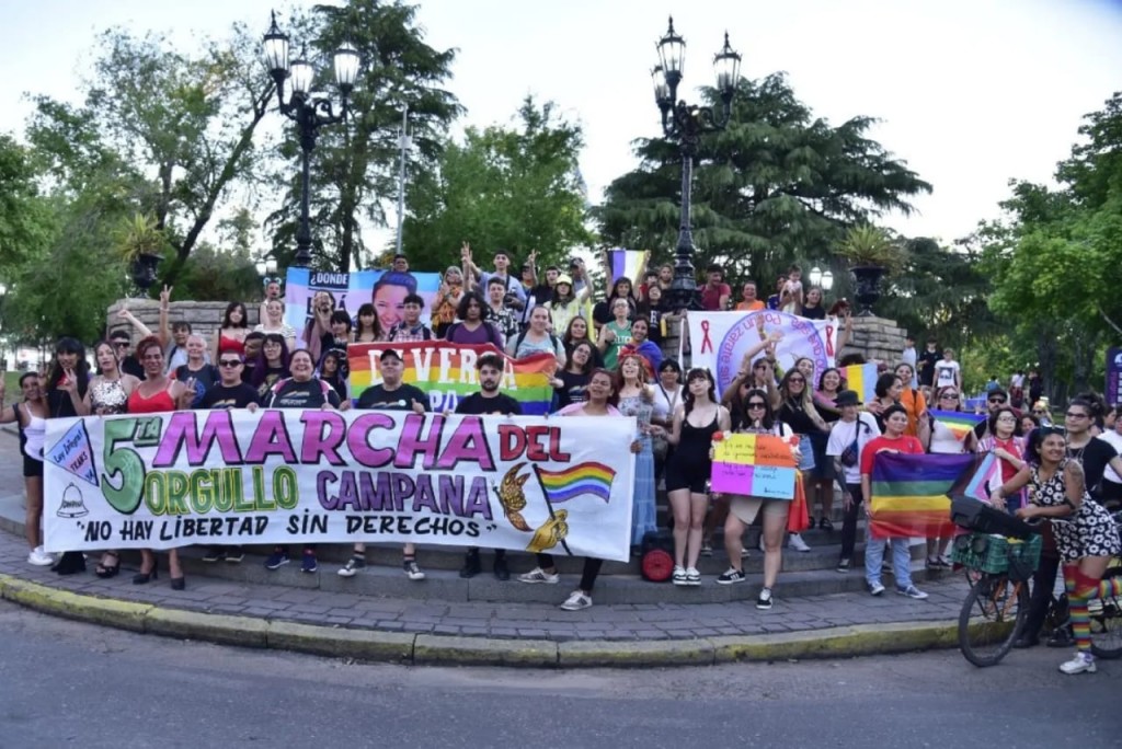 El Partido Justicialista marchó por el Orgullo en Campana