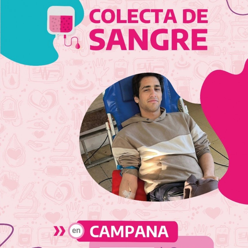 Este jueves, se realizará una Colecta de Sangre