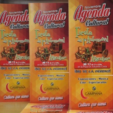 Noviembre llega con variadas propuestas culturales, libres y gratuitas, para todos los vecinos