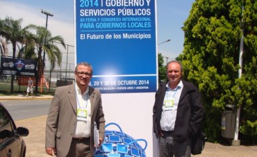 Los concejales Trujillo y Ferrari participaron del Congreso Internacional &ldquo;Gobierno y Servicios P&uacute;blicos&rdquo;