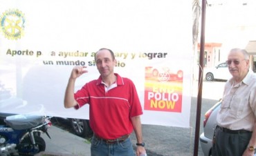 FUNDACION ROTARY CLUB CAMPANA 24 DE OCTUBRE DIA INTERNACIONAL POR LA LUCHA CONTRA LA ERRADICACION DE LA POLIOMELITIS