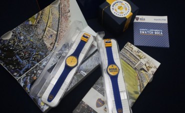 Lanzamiento de una l&iacute;nea exclusiva de relojes Swatch-Boca