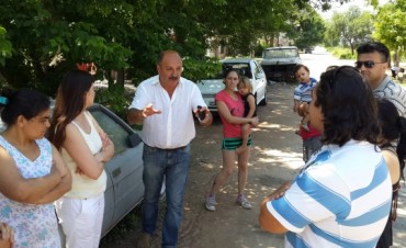 Los vecinos del Lubo piden por el  asfalto y le pidieron a Cazador movilizar su reclamo