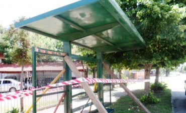 El Municipio reubic&oacute; una parada de colectivo en Bv. Sarmiento y Bertolini