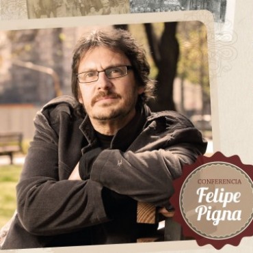 FELIPE PIGNA DIO SU CHARLA EN EL AUDITORIO DE TENARIS