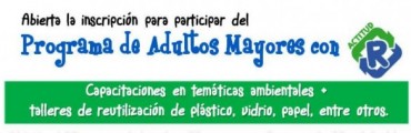 Ma&ntilde;ana comienza el nuevo ciclo del Programa Adultos Mayores con &ldquo;Actitud R&rdquo;