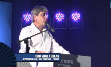 ABEL FURLAN se refiri� al discurso de cierre de Paolo Rocca en Alacero 56
