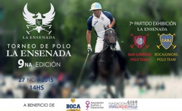 POLO SOLIDARIO: SAN LORENZO POLO TEAM vs BOCA POLO TEAM
