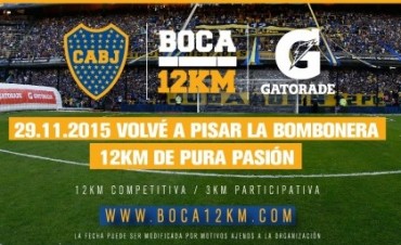 La carrera de Boca: A correr por el barrio y la Bombonera este domingo 29