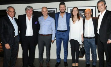 Vidal y Rodr&iacute;guez Larreta se juntaron con Marcelo Tinelli