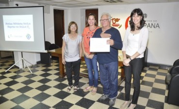 Integrantes de Programas Municipales de Medioambiente recibieron sus Certificados