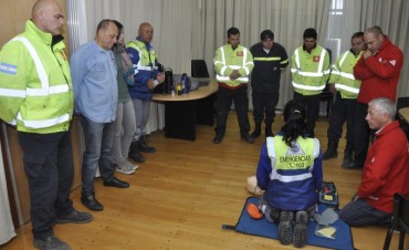 El equipo de Defensa Civil participa de una nueva capacitaci&oacute;n 