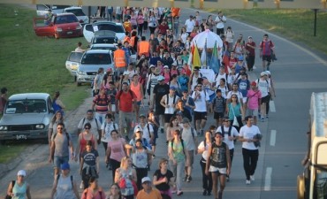 El Municipio acompa&ntilde;&oacute; a los fieles durante la peregrinaci&oacute;n a Luj&aacute;n