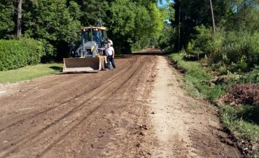 El Municipio continúa trabajando en la mejora de los barrios