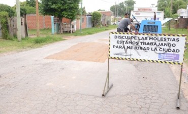 Tareas de mejoras en Las Campanas 