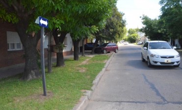 Es doble mano la calle Balcarce desde Ameghino hasta Jacob