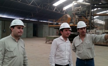 El Intendente visit&oacute; la empresa Cormela 