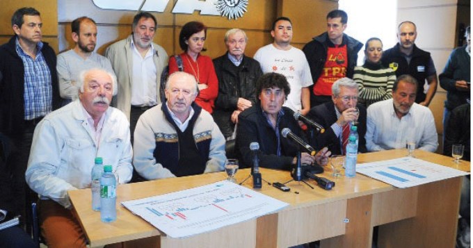 Las dos CTA, a plaza de Mayo contra el ajuste