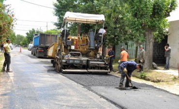 Finalizan las obras de asfalto en el barrio Dallera 