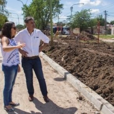 Obra de cloacas en Felipe: ya se complet&oacute; el 60% del tendido domiciliario