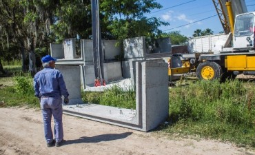 Avanza la obra hidr&aacute;ulica que mitigar&aacute; las inundaciones en Otamendi