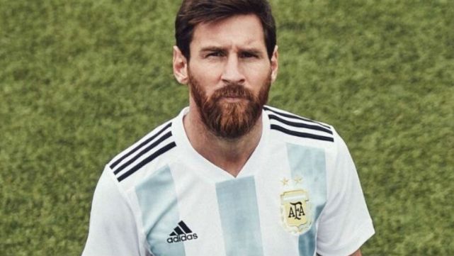 La camiseta que la Selecci&oacute;n Argentina usar&aacute; en el Mundial