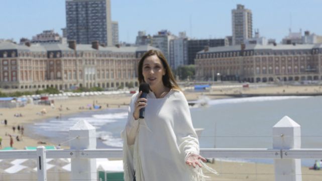 La Gobernadora Vidal anunci&oacute; descuentos en Mar del Plata 