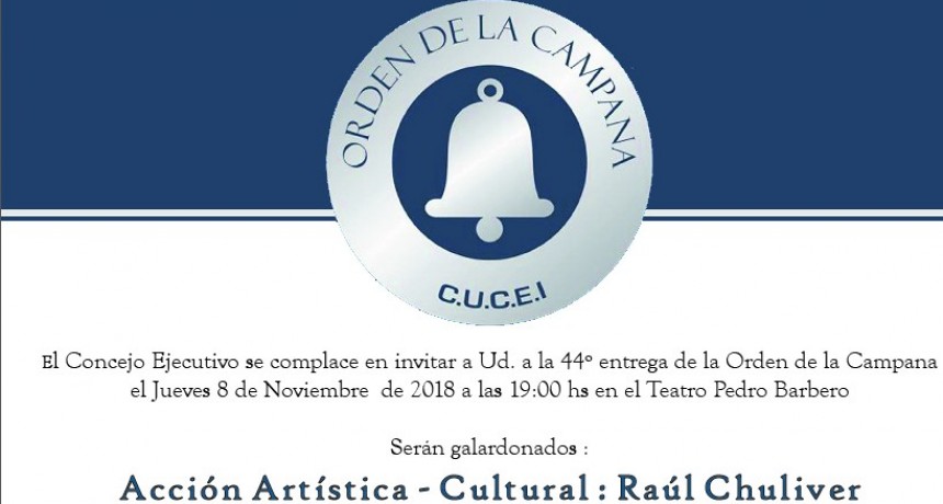 Se realizar?&nbsp; la 44&ordm; ORDEN DE LA CAMPANA