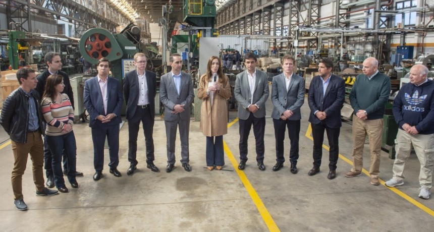 MARÍA EUGENIA VIDAL ANUNCIÓ MEDIDAS PARA FAVORECER A LAS PYMES, DESTINADAS A