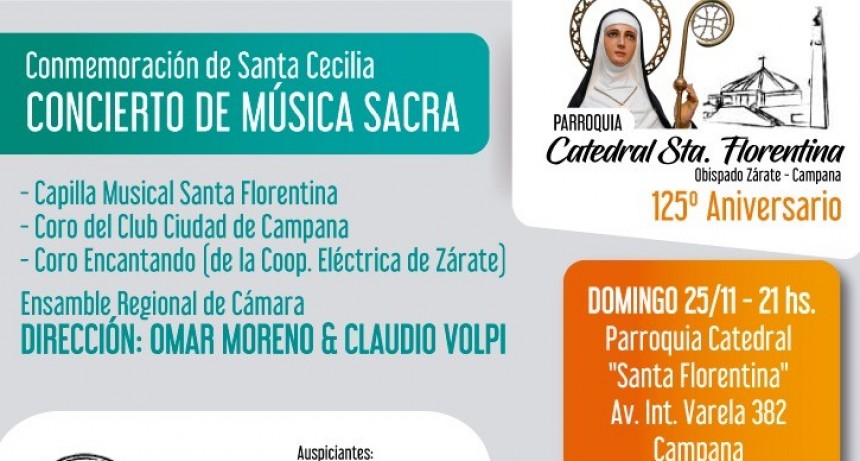 CONCIERTO DE MÚSICA SACRA EN LA CATEDRAL
