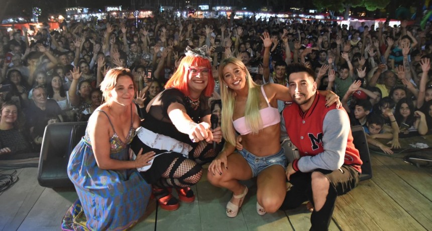 Miles de vecinos disfrutaron de "La gran fiesta" en el Parque Urbano